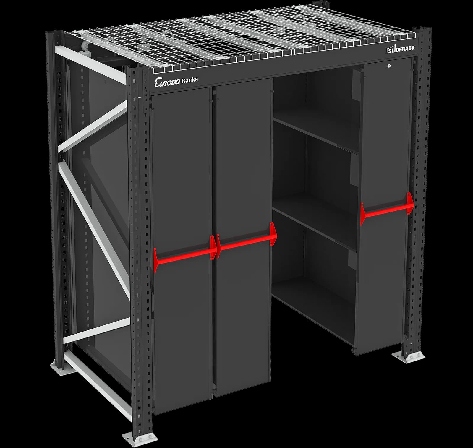 Estantería deslizante Sliderack 1825 × 370