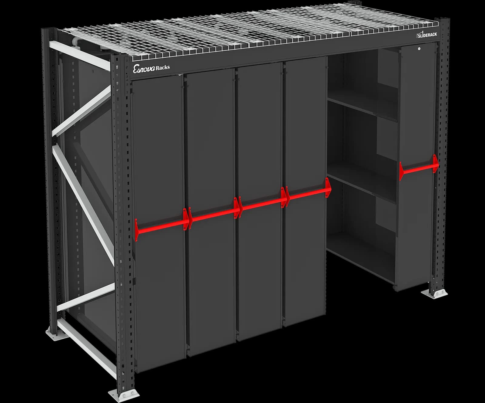 Estantería deslizante Sliderack 2700 × 370